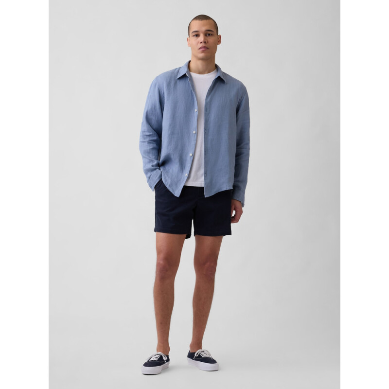 LS LINEN JASPER BLUE