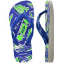 Sandalias Havaianas Kids Athletic FC Niños Blanco/Azul Naval