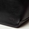 Bolso Sophie en cuero curtido natural Negro