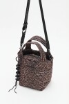 CARTERA TOTE MINI ANIMAL Marron
