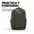 Mochila Urbana para Notebook 15,6" de 20-22 L Verde 1