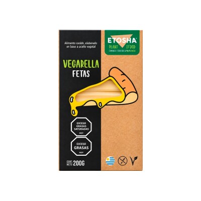 Queso Vegarella En Fetas Etosha 200g Vegarella En Fetas Etosha