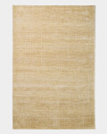 Alfombra Eloda de lana y viscosa mostaza 200 x 300 cm