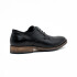 ZAPATO CON CORDON DE VESTIR NAPA VINCENZA WHISKY NEGRO