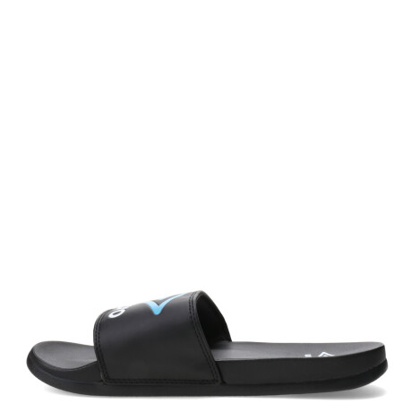 Sandalias de Hombre Umbro Pro Foam Negro - Celeste