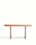Mesa Litto de chapa de nogal 160 x 90 cm Mesa Litto de chapa de nogal 160 x 90 cm