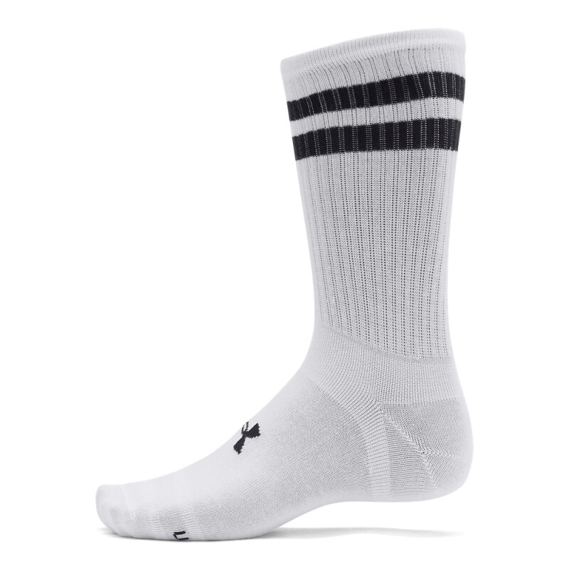 UA Essential 6pk Crew-WHT WHT-101