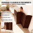 Biombo Divisor Separador Ambientes 4 Paneles Rattan 180m Rattan Imback Color Marron Oscuro Biombo Divisor Separador Ambientes 4 Paneles Rattan 180m Rattan Imback Color Marron Oscuro