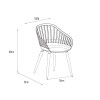 Silla de exterior - Cannes Silla de exterior - Cannes