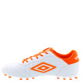 Championes de Fútbol 11 Infantiles Umbro Touch HG Blanco - Anaranjado