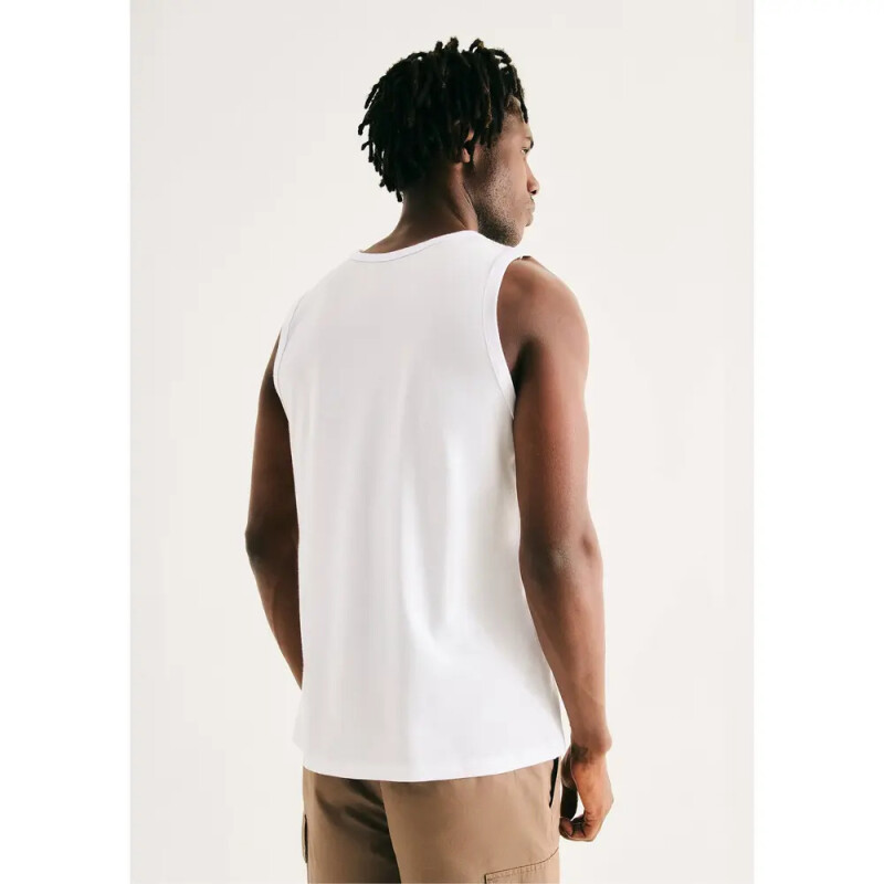 CAMISETA REGATA MASC BRANCO