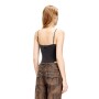 Top Para Mujer T-Ley Tank Top Gris Oscuro