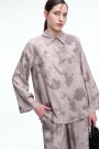 CAMISA OVER PRINT Gris