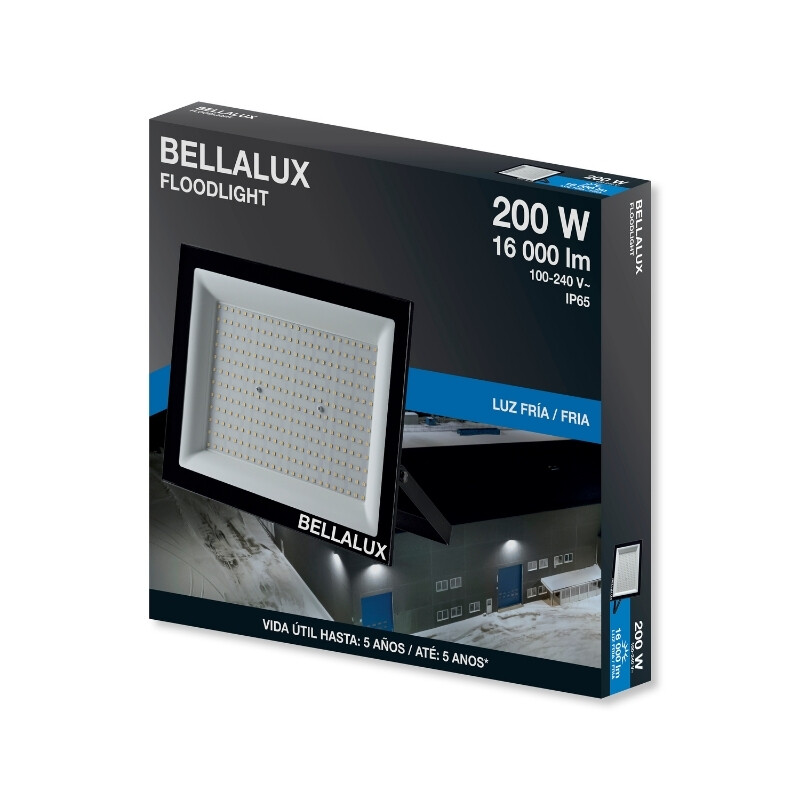 FOCO LED BELLALUX G6 200W Foco LED BELLALUX G6 200W Luz Fría