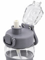 BOTELLA HIDRATACION 1000 ML GRIS