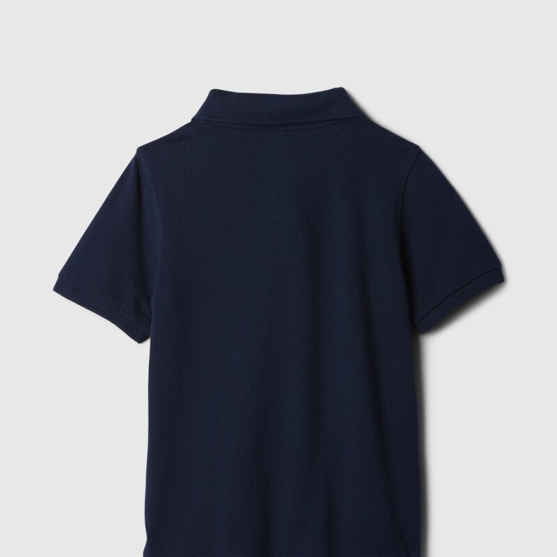 V-SS PIQUE POLO TAPESTRY NAVY