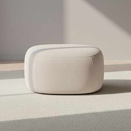 PUFF TELA NATURAL-BEIGE CALI BEIGE