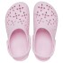 Crocs Classic Floral Cut Out Clog K - Niños Pink Milk