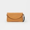 Mini bag Viena en cuero graneado Cuoio
