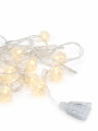 ESFERAS GUIA 20 LUCES 4METROS TRANSPARENTE