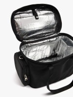 Bolsa Porta-Alimentos Lisa De Nylon negro
