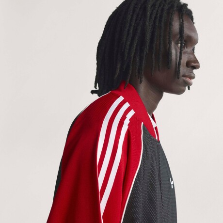Campera adidas SST Black Red