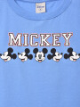REMERA MICKEY FACES AZUL PIEDRA