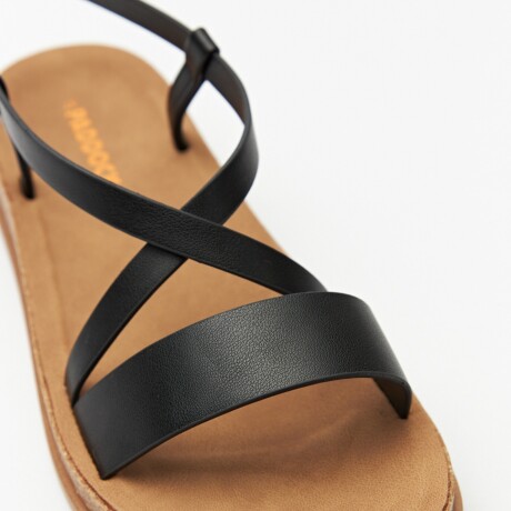 SANDALIA TULSAN Negro