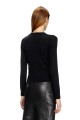 Polerones Para Mujer M-Alinesa Knitwear Negro