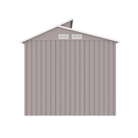 CASITA DE JARDIN ACERO GRIS CLIO