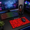 Combo gamer mouse, teclado, auriculares y paño TWOLF TF800 10 Combo gamer mouse, teclado, auriculares y paño TWOLF TF800 10