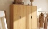 Ropero 4 Puertas 4 Cajones - Línea Nórdica Roble