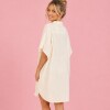 Vestido Pupa - Viscosa Suave con bolsillos Crema