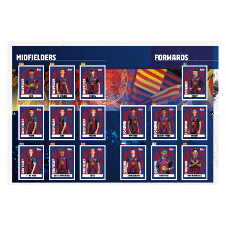 Topps Official Sticker Album - FC Barcelona 2025/26 Topps Official Sticker Album - FC Barcelona 2025/26