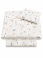 JUEGO SABANAS ESTAMPADA 1 PLAZA MULTICOLOR