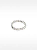 Anillo Con Esferas - Plata De Ley 925 plateado