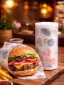 BOLSA EN ROLLO IMPRESA PARA HAMBURGUESA impreso hamburguesa