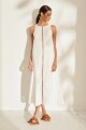 PRE VENTA VESTIDO BRISA Crudo