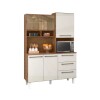 Kit Absoluto de Cocina - 5 puertas 3 cajones Cinamomo/Arena