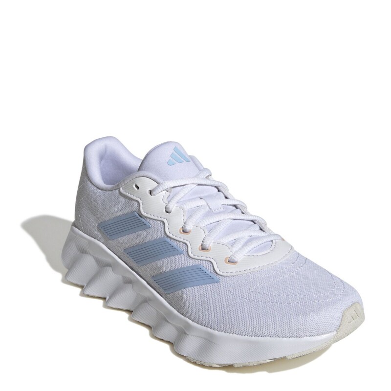 Championes de Mujer Adidas Running Switch Move Blanco - Celeste
