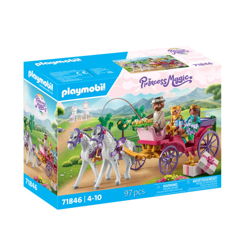 Princesa en Carruajes con Caballos Playmobil 97 Piezas U