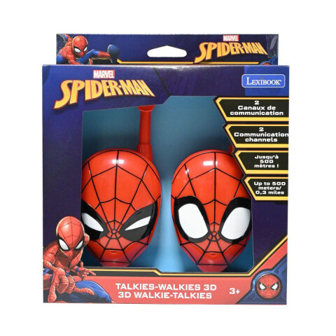 Walkie-Takie con Forma 3D Spiderman 500 m U