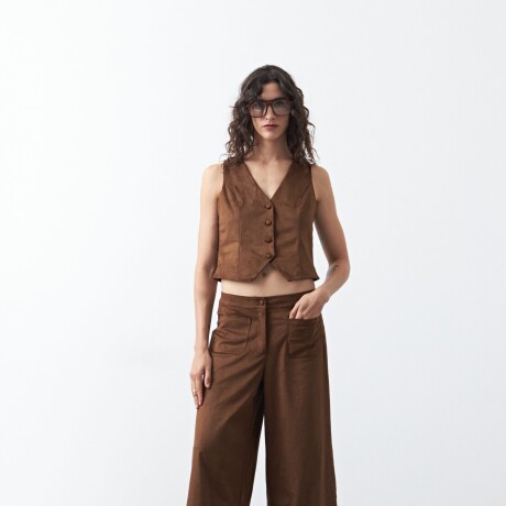 PANTALÓN AYA Marron