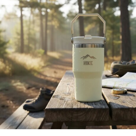 Termo Grip 590 ML Hike Color Crema