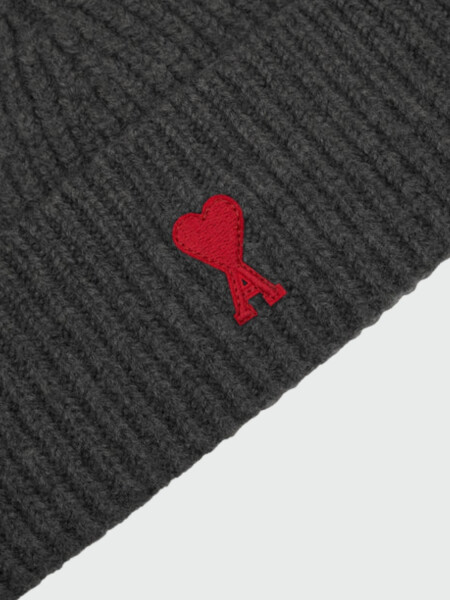 AMI PARIS - Gorro Cuore de Lana Alta Automática