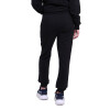 Austral Pantalón C/puño Mujer Negro Con Felpa Negro