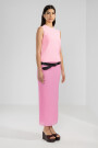 TEE KNIT TOP Cadaques Bubblegum