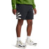 Curry Splash Fleece Short-GRN BLK-001