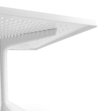 MESA CUADRADA EXTERIOR DE POLIPROPILENO 80CM Mesa Cuadrada para Exterior 80 cm Blanca Sky