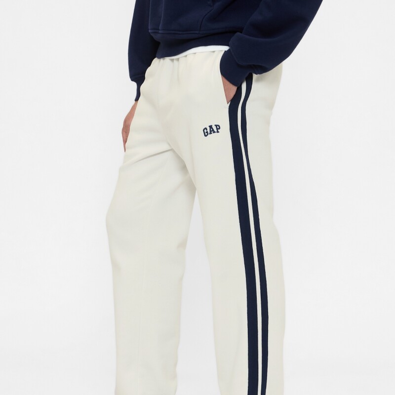 J - FM LOGO TRACK PANT CARLS STONE